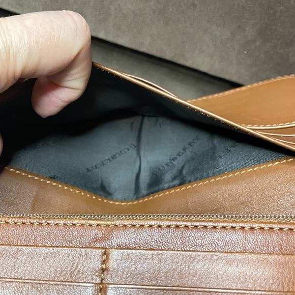 Burberry coated canvas and leather wallet - Picture 8 of 15